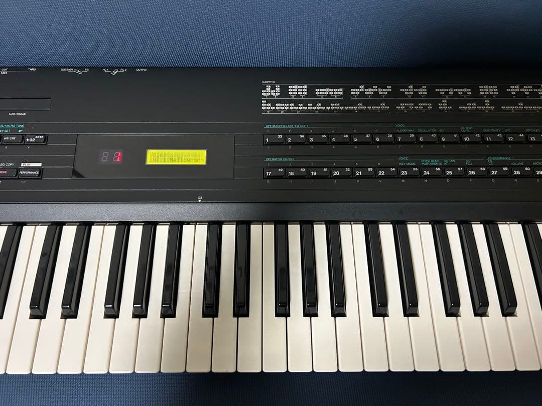【動作確認済】YAMAHA DX7s シンセサイザー キーボード ヤマハ