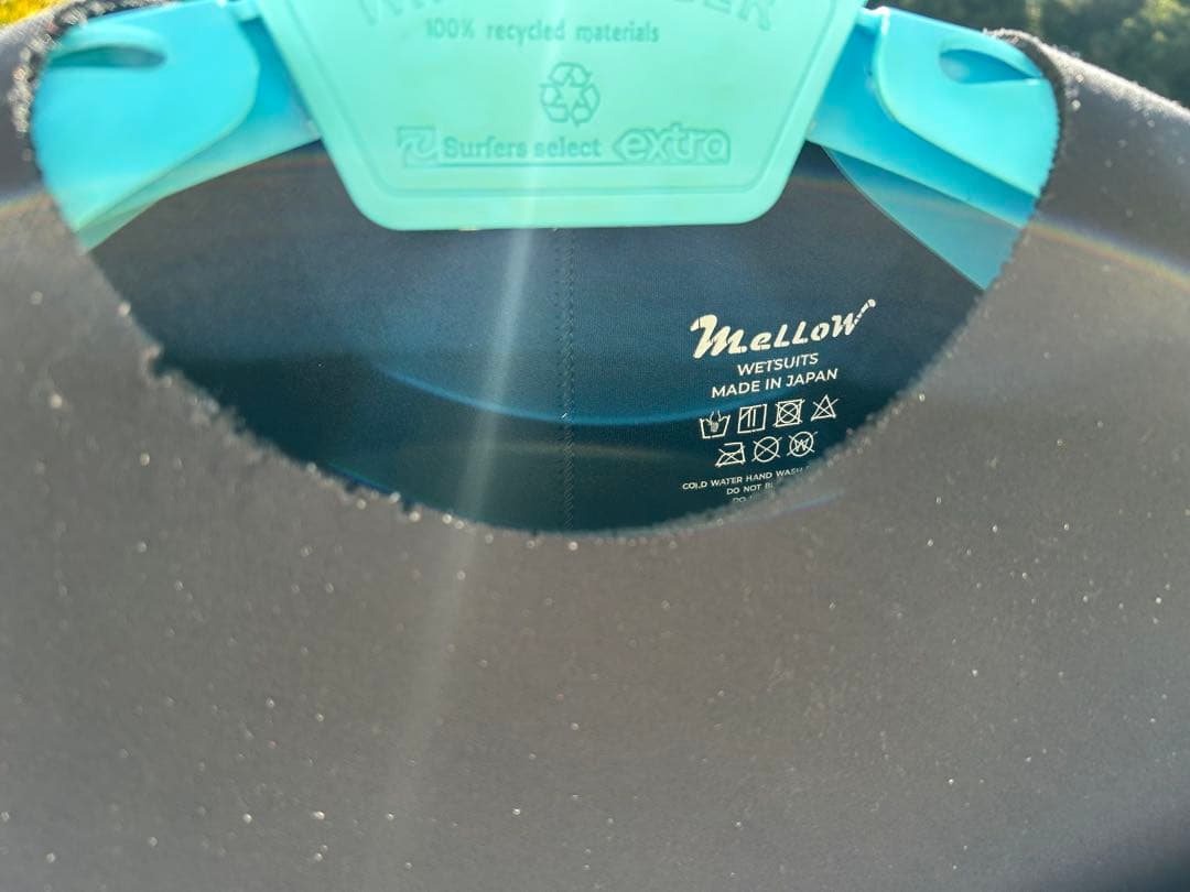 ジャージセミドライ３×３ チェストジップ ロングネック メローウエットスーツ