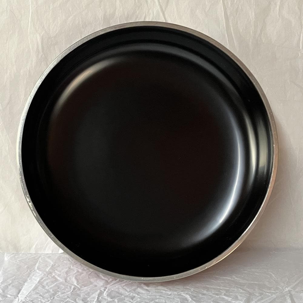 F1418 岡本陽斎 金網目蒔絵 朱喰篭 共箱 菓子器 蓋物 喰籠 食籠 茶道具