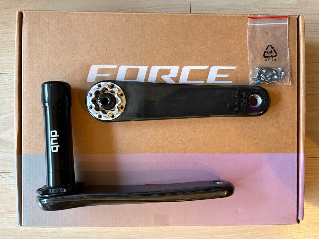 SRAM スラム FORCE D1 クランクアーム 170mm red eTAP