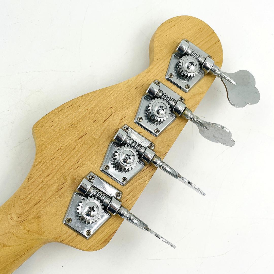 BUSKER'S プレシジョンベースタイプ PB ブラック ローズ指板【整備品】