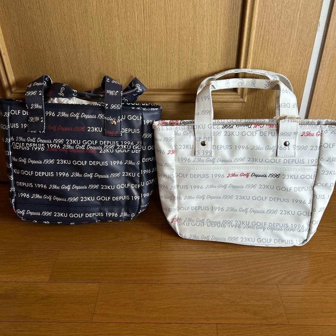 ゴルフ　23区　カートバッグ　2個セット