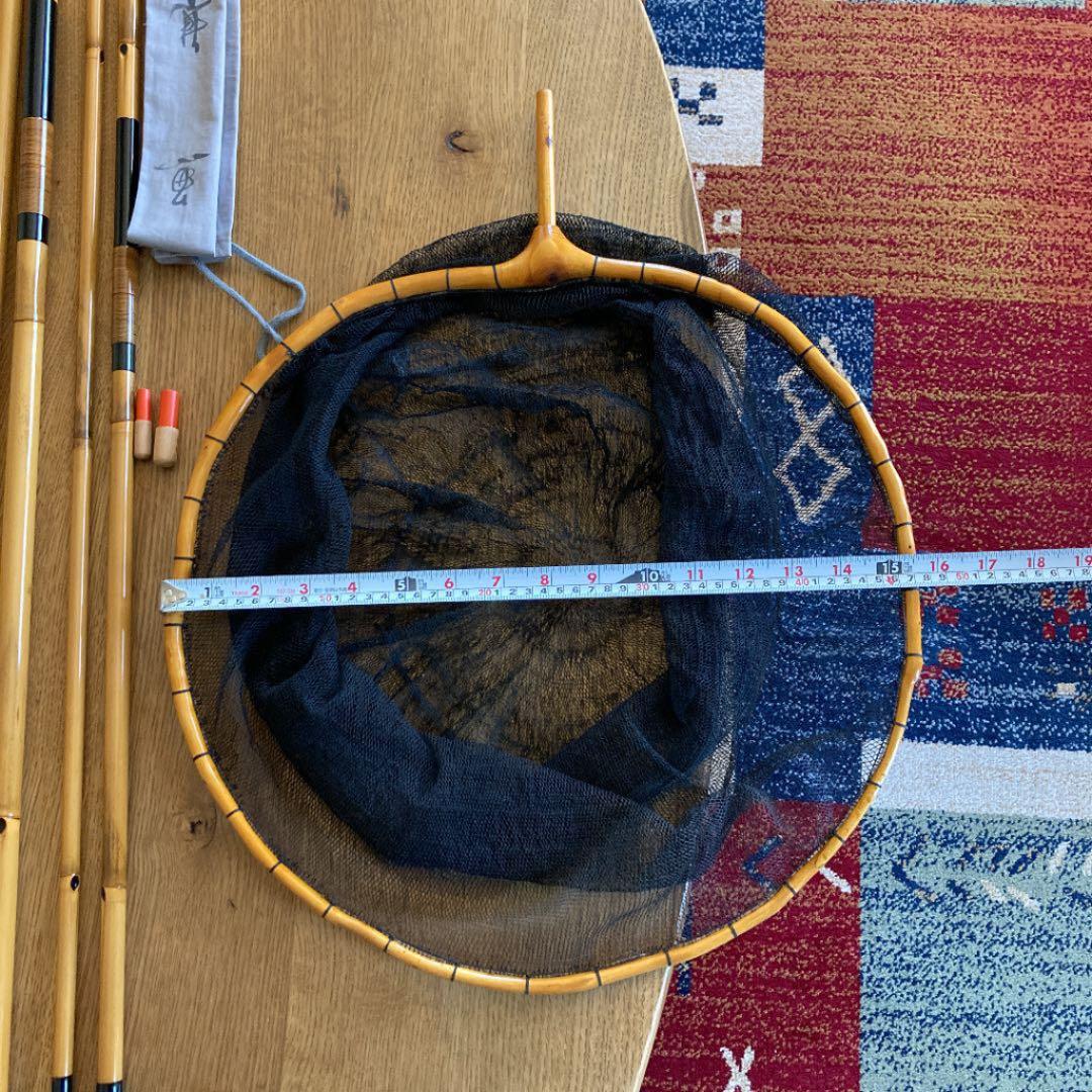 美品　竿掛け　玉の柄セット　魚集　胴漆済