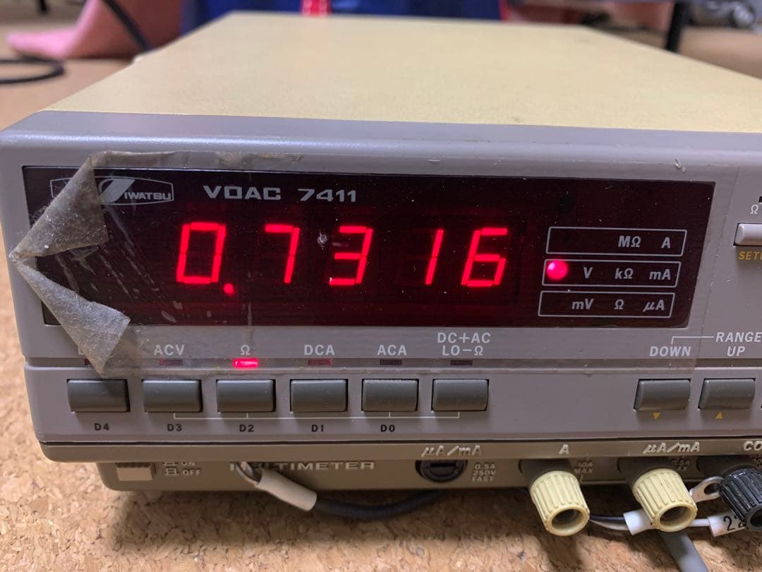 デジタルマルチメーター　VOAC7411(GP-IB オマケつき)