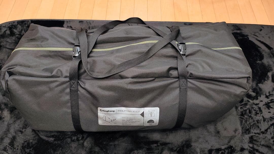 KingCamp ロッジ型テント TC 煙突口付き