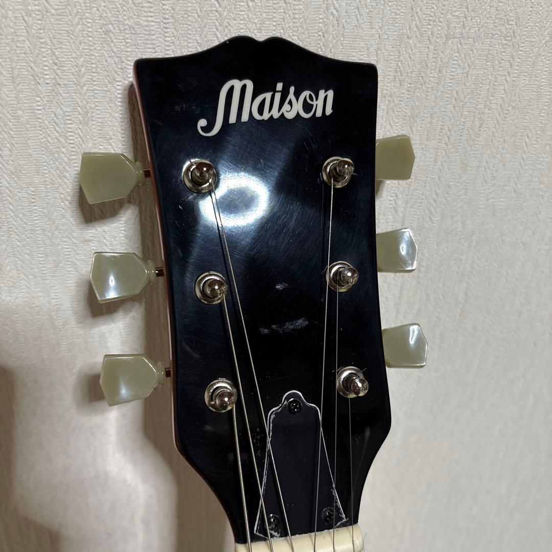 Maison メイソン エレキギター レスポールタイプ　楽器　ソフトケース付き