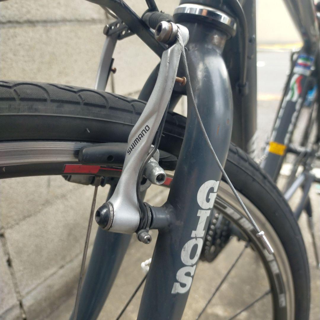 GIOS MISTRAL ジオス ミストラル グレー 前3×後8段サイズ480