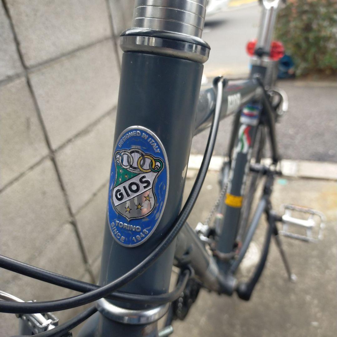 GIOS MISTRAL ジオス ミストラル グレー 前3×後8段サイズ480