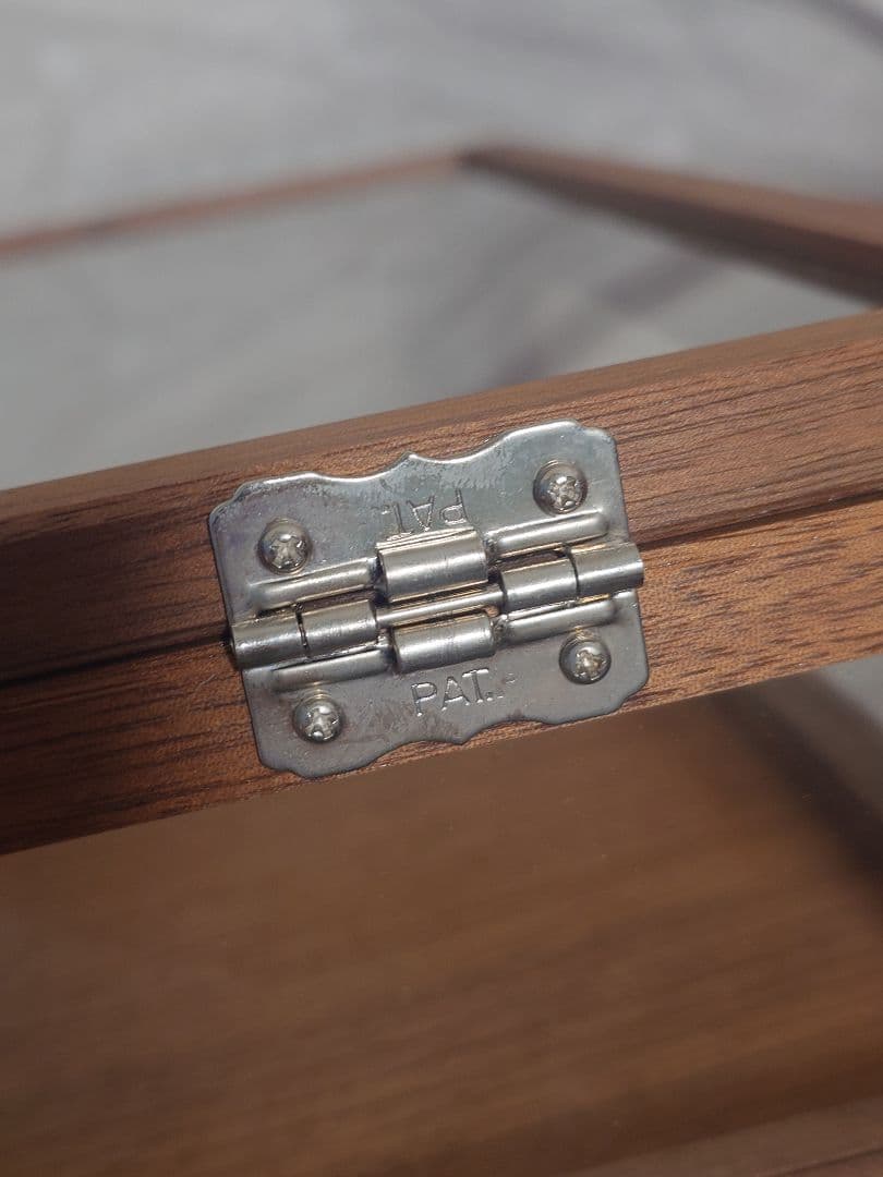 La Luz（ラ・ルース） ガラス ジュエリーボックス 木製　透明標本箱