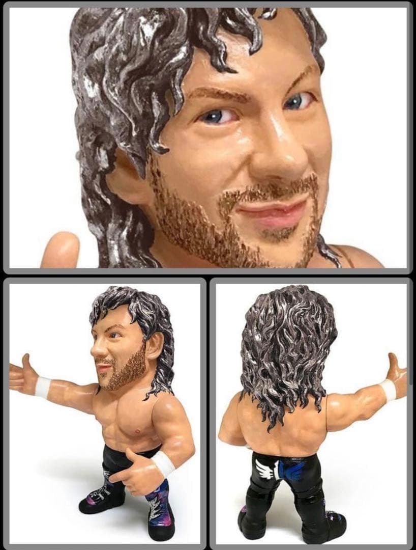 16dソフビコレクション ★ケニー・オメガ（シルバーヘアver）HAO 新日本