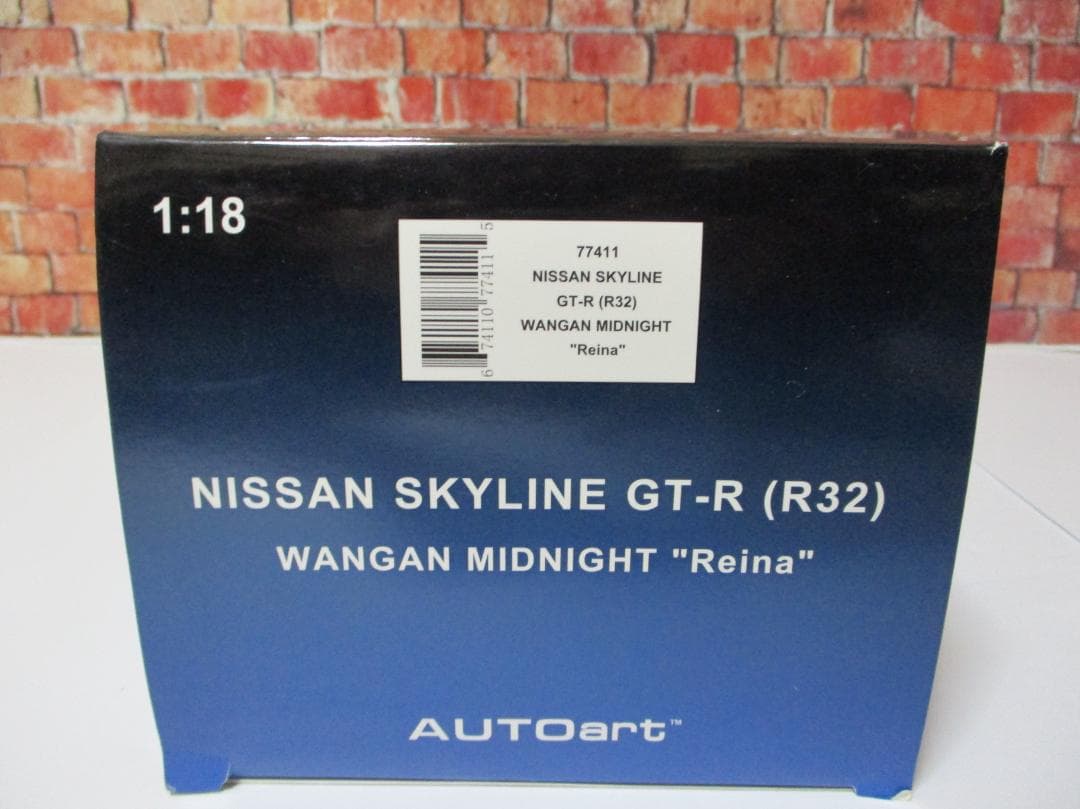 オートアート 日産 スカイライン GT-R 　湾岸ミッドナイト　 零奈