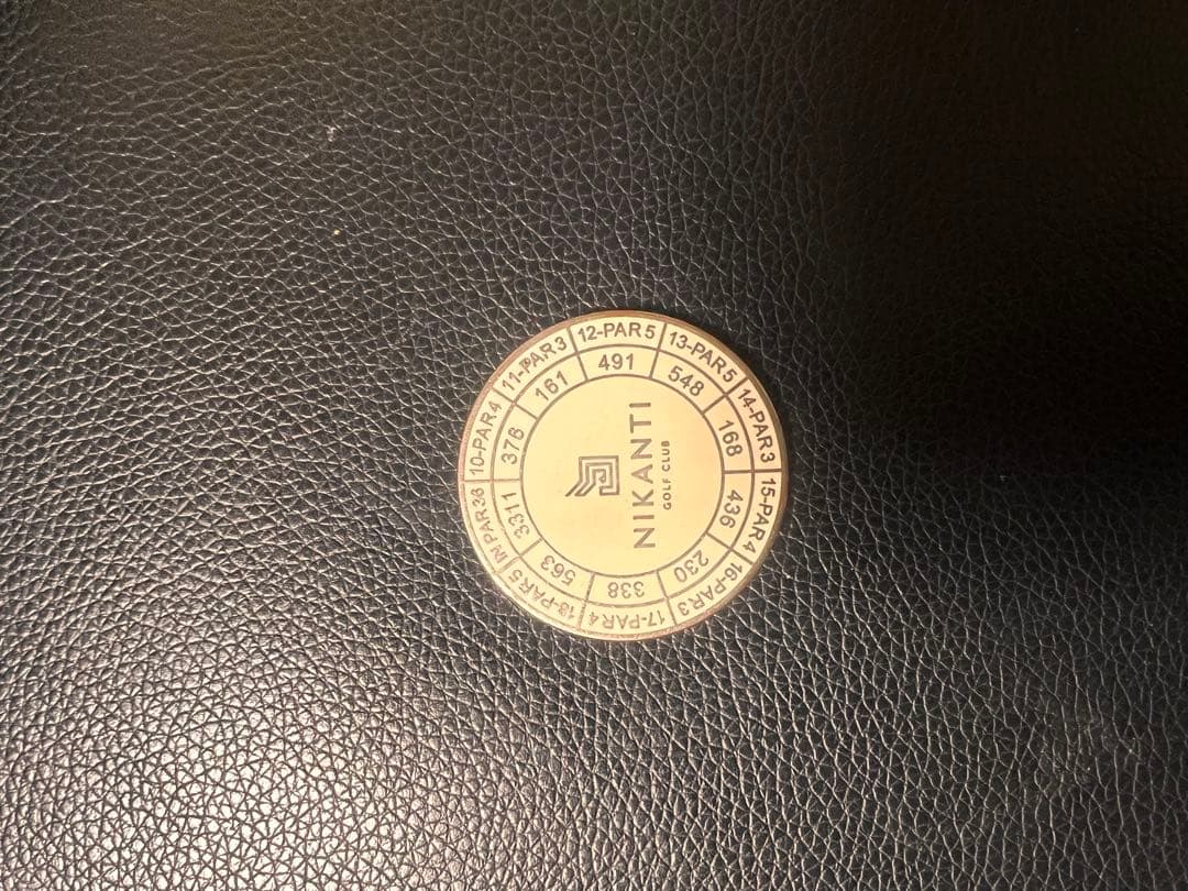 タイ ニカンティゴルフマーカー