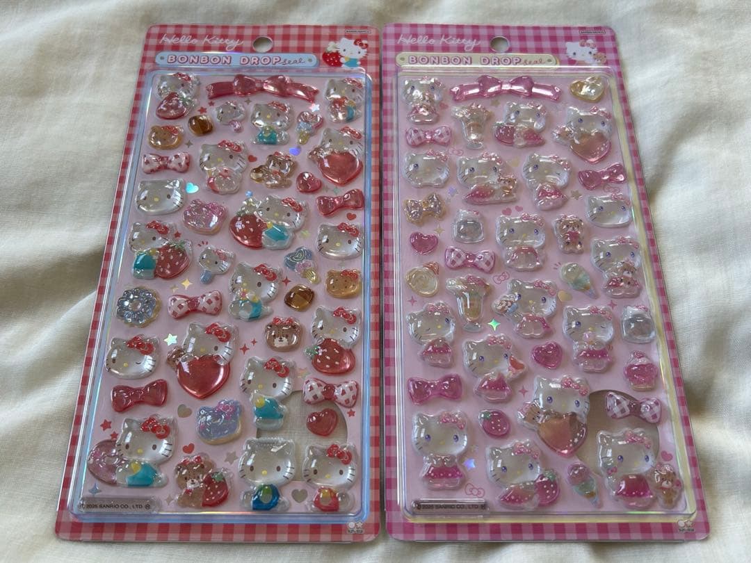 正規品 ボンボンドロップシール サンリオ 第二弾 8種