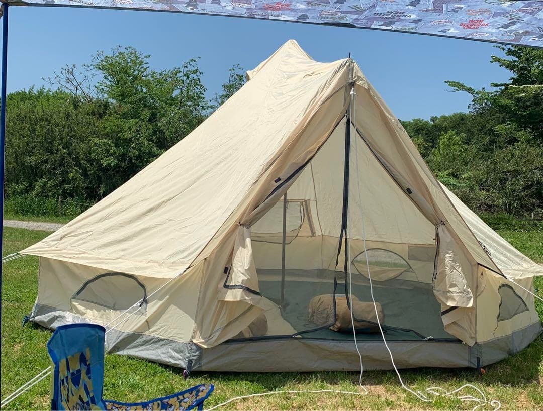 新品 ティンバーリッジ 6人用 パオテント ワンポールテント キャンプテント