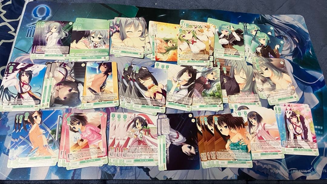 ゆずソフト　ヴァイスシュヴァルツ　RR以下4コンセット