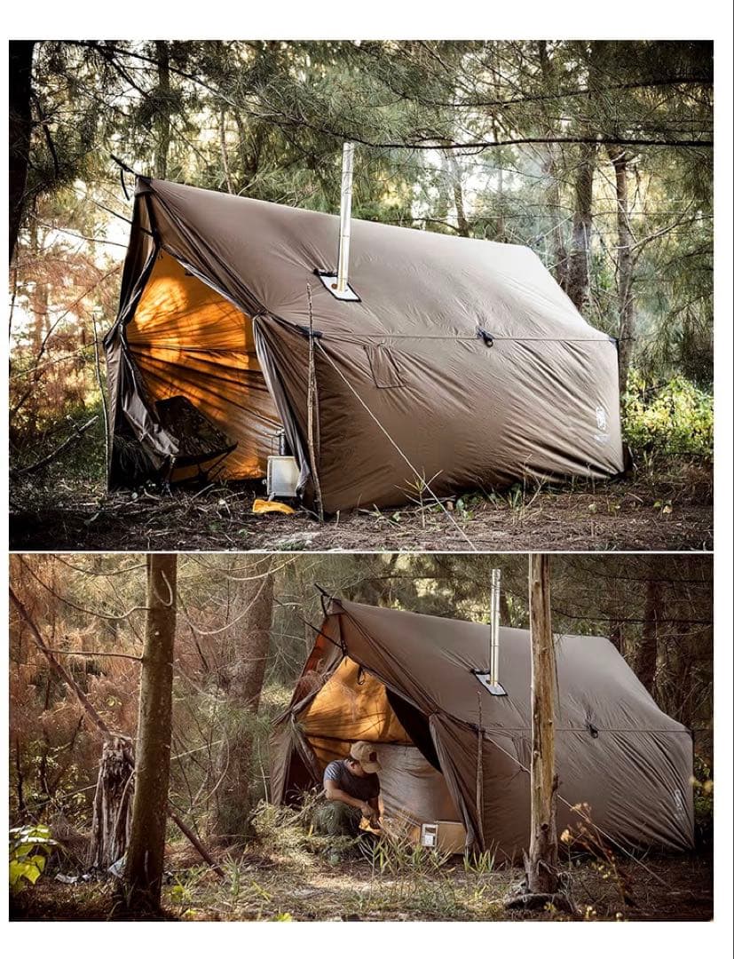 OneTigris TEGIMEN ハンモックオーニング＆ホットテント