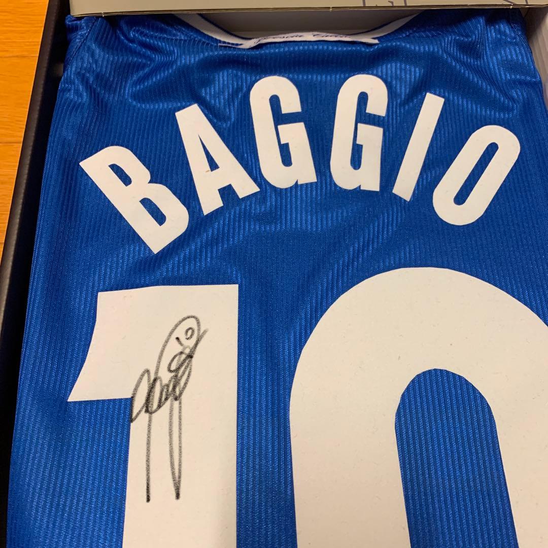 バッジョ  直筆サイン　ユニホーム　鑑定書　写真付き