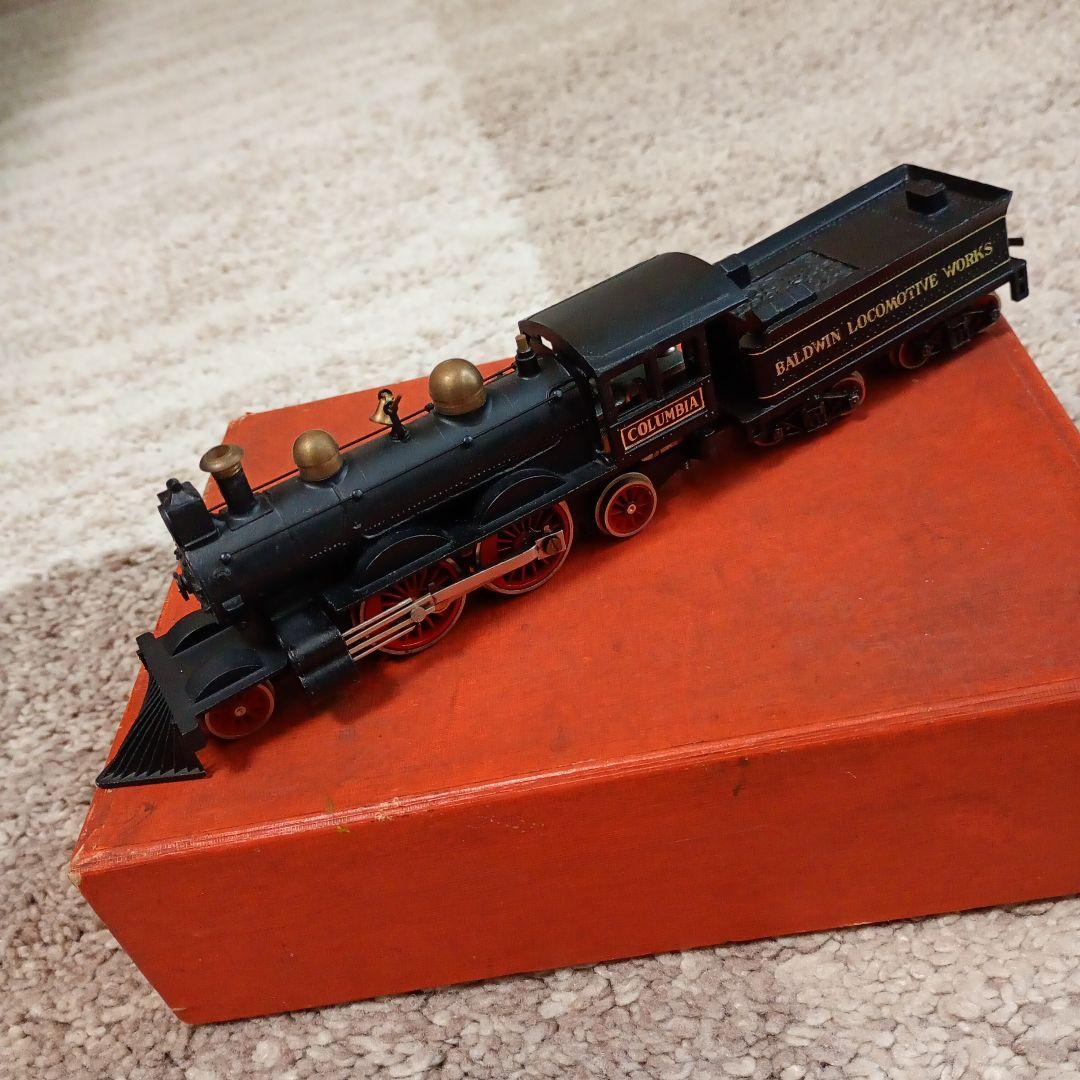 HOゲージ　蒸気機関車　コロンビア号　日本製　鉄道模型　172