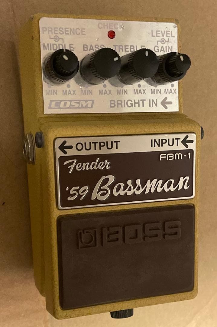 BOSS FBM-1 Fender '59 Bassman エフェクター
