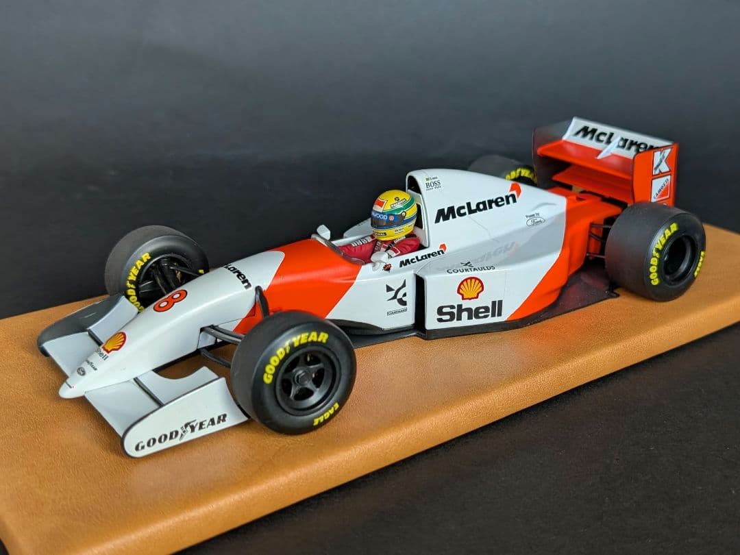 ミニチャンプス 1/18 マクラーレン ホンダ MP4/8 1993 A.セナ