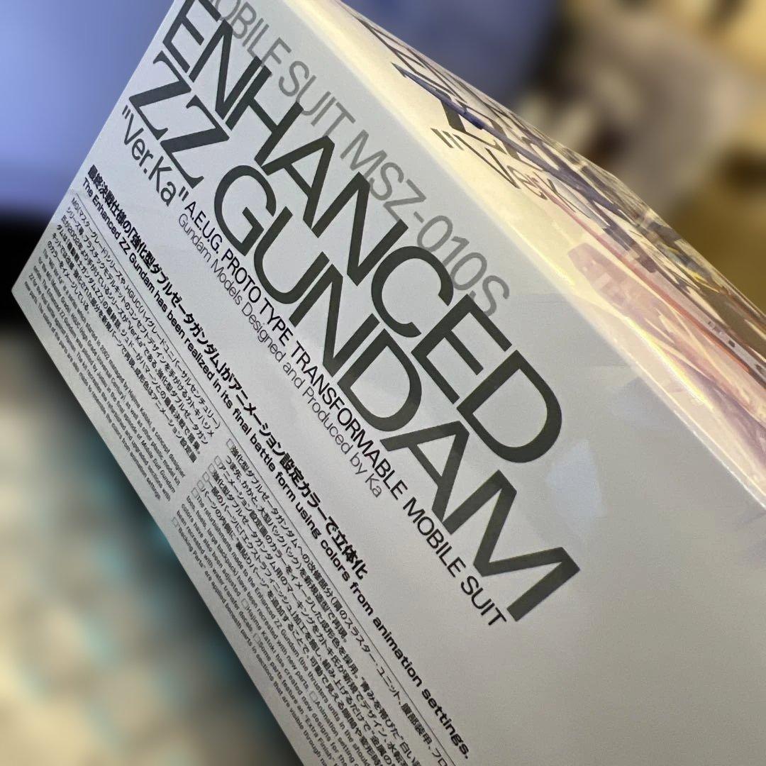 新品中身未開封　MG 1/100 強化型ダブルゼータ ZZガンダム Ver.Ka