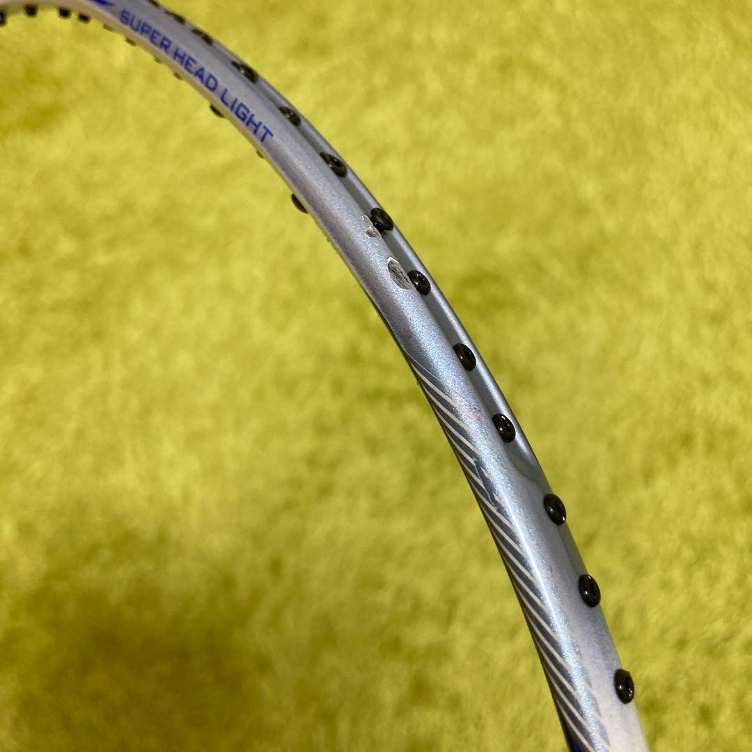 【良品】YONEX ナノレイ750 4U クリスタルブルー【2本まとめ売り】