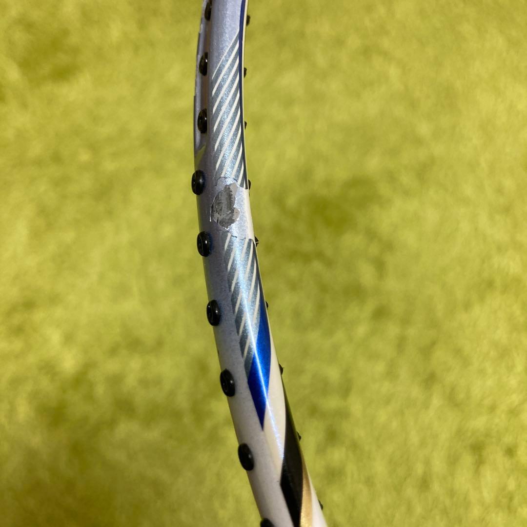 【良品】YONEX ナノレイ750 4U クリスタルブルー【2本まとめ売り】