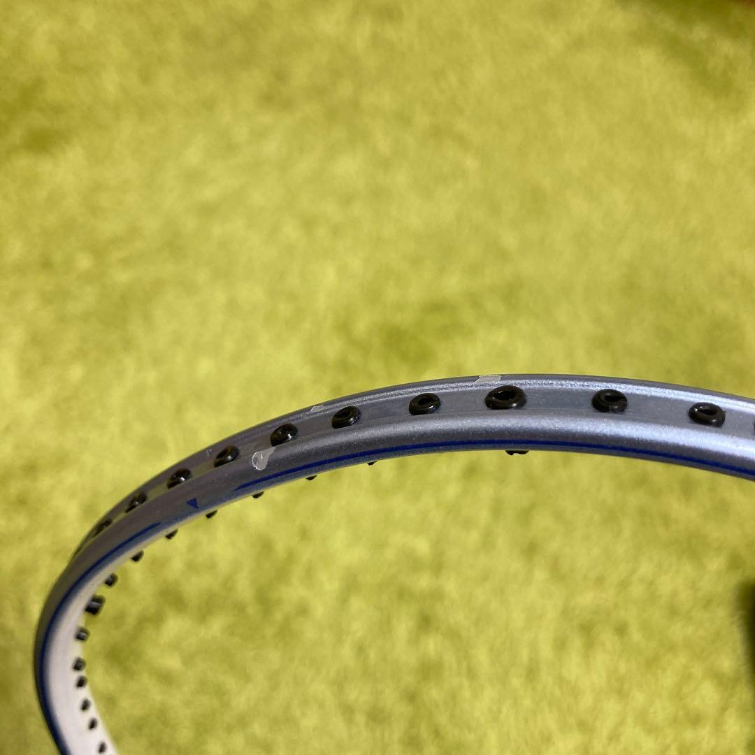 【良品】YONEX ナノレイ750 4U クリスタルブルー【2本まとめ売り】