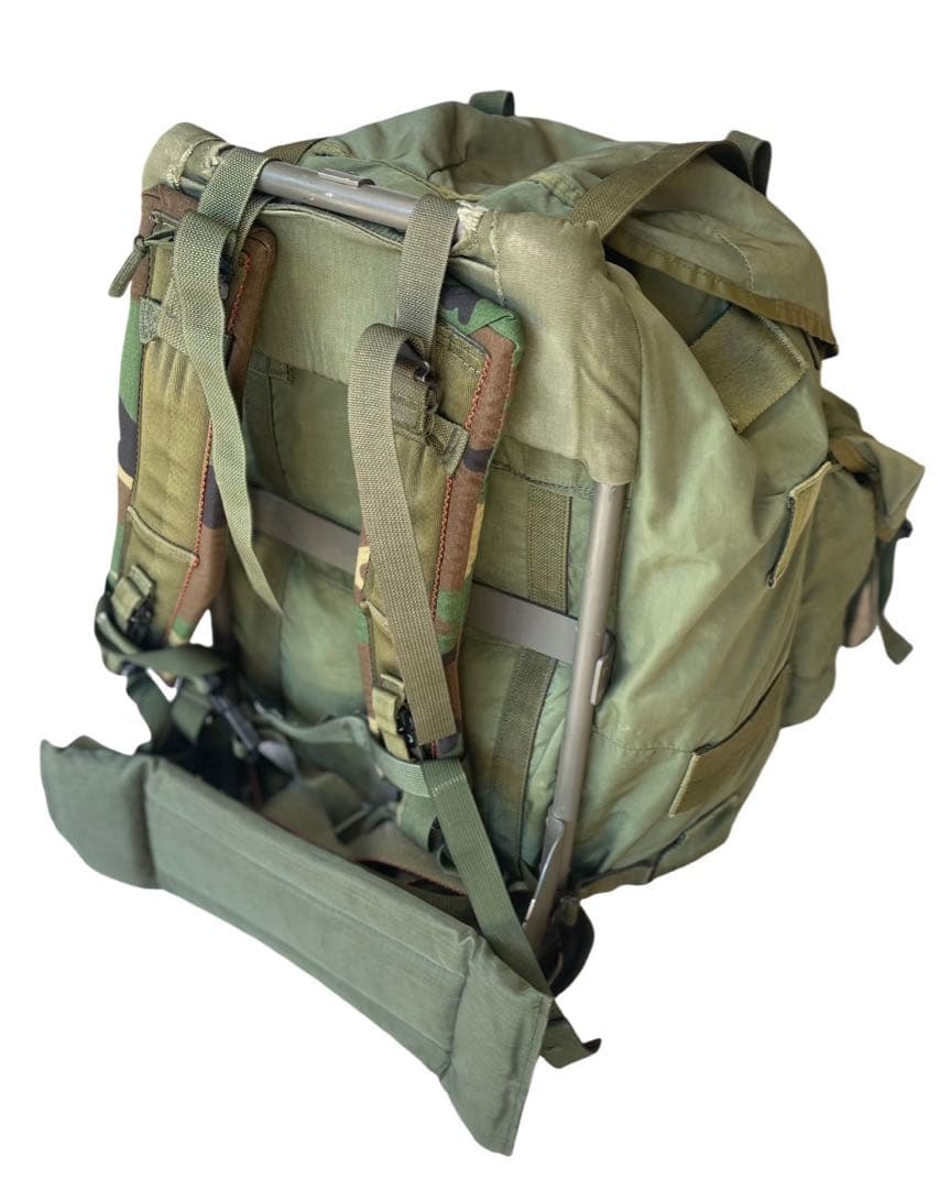 米陸軍LC-2ODカラーアルミフレーム付きアリスパックラージサイズ希少品