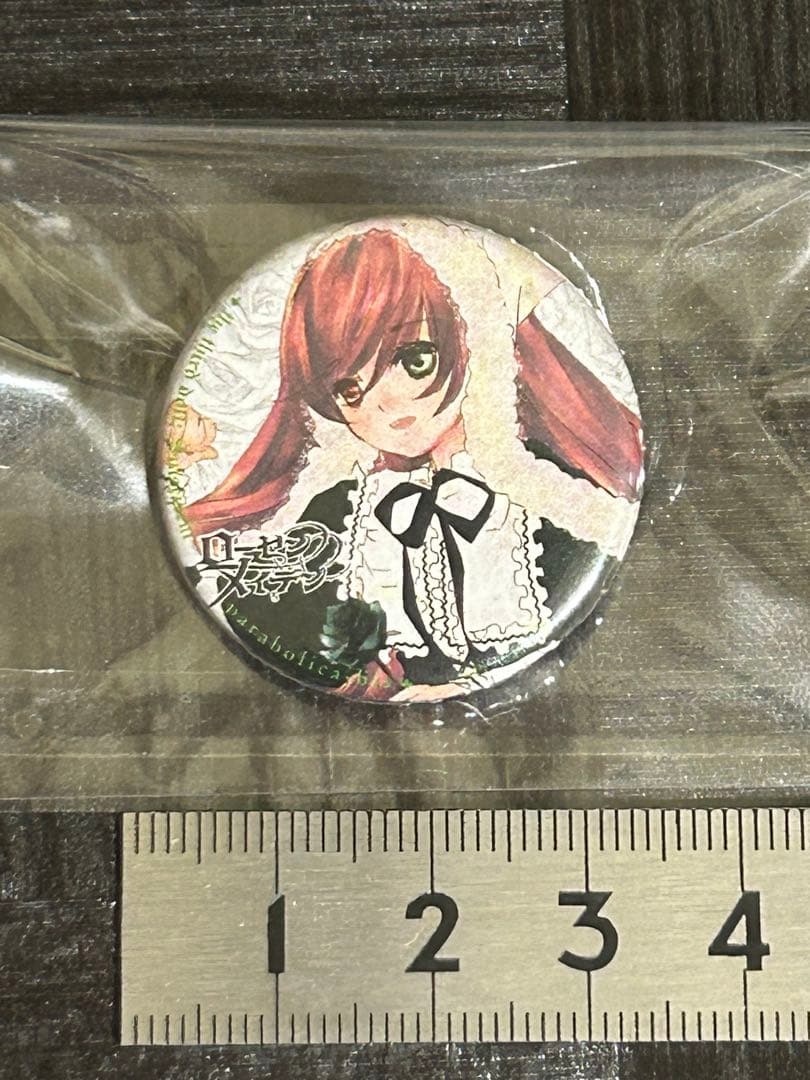 ローゼンメイデン ミニ　缶バッジ　翠星石　希少　ローゼンメイデン展
