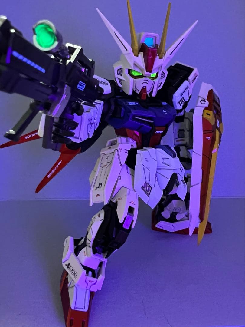 エールストライク　ランチャー装備　 全塗装完成品