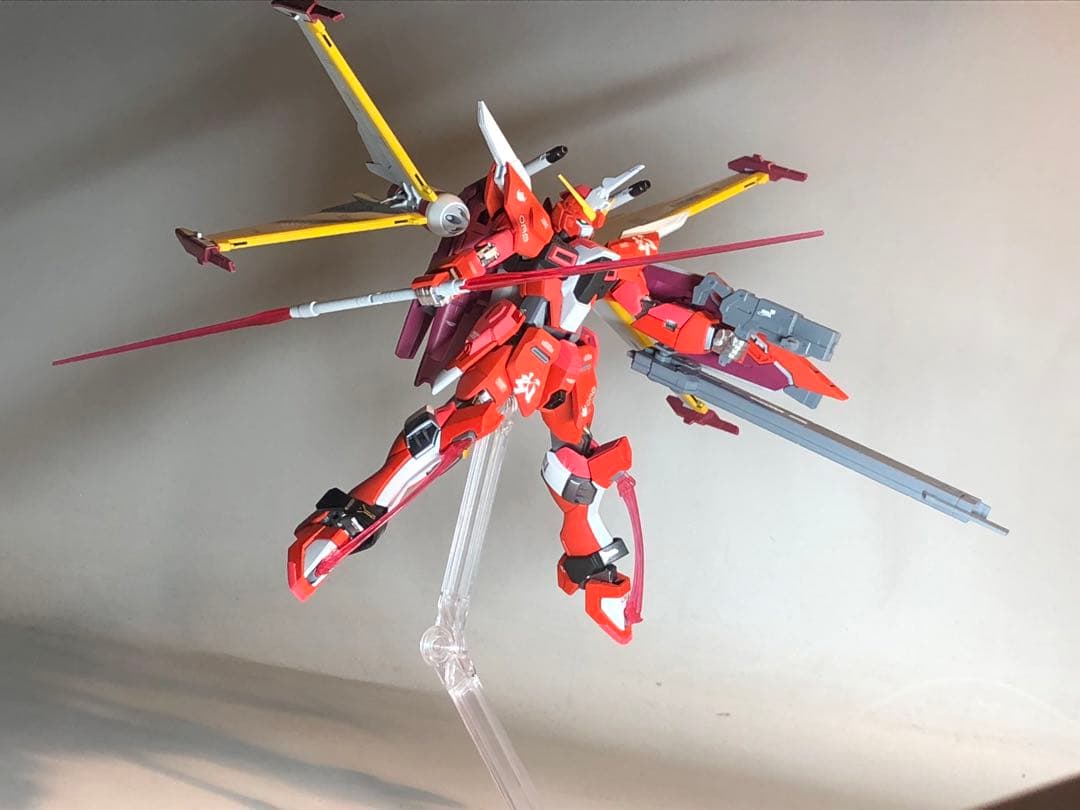 HGCE インフィニット ジャスティス 弐式 完成品 ガンプラ ガンダムSEED