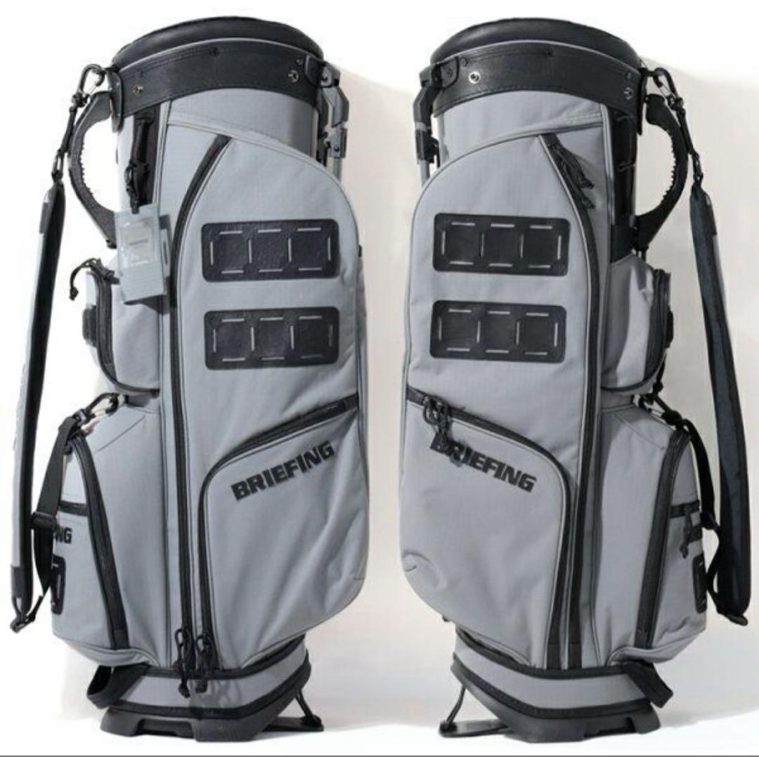 【新品・タグ付き】BRIEFING キャディバッグ グレー CR-9 人気カラー