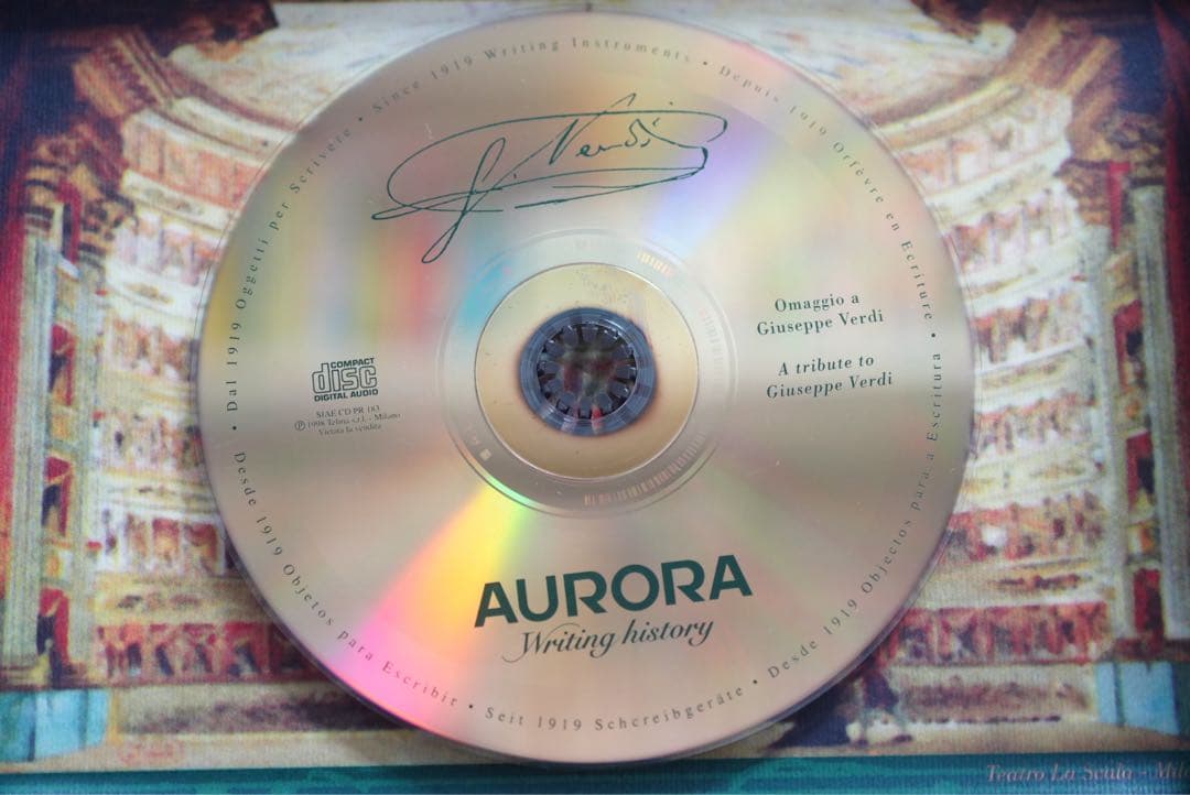 AURORA アウロラ ジュゼッペ・ヴェルディ オペラ 万年筆 限定品 新品