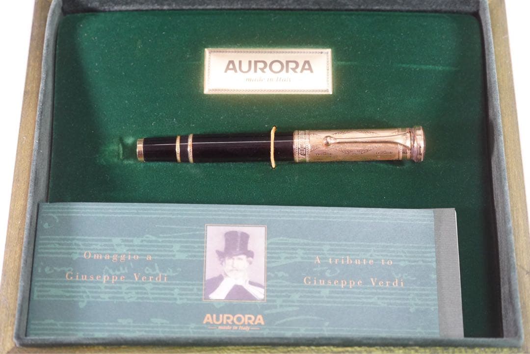 AURORA アウロラ ジュゼッペ・ヴェルディ オペラ 万年筆 限定品 新品