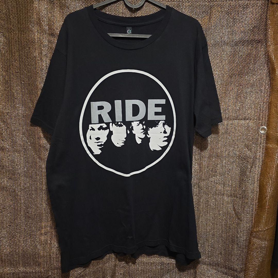 RIDE バンドTシャツ ブラックLSize
