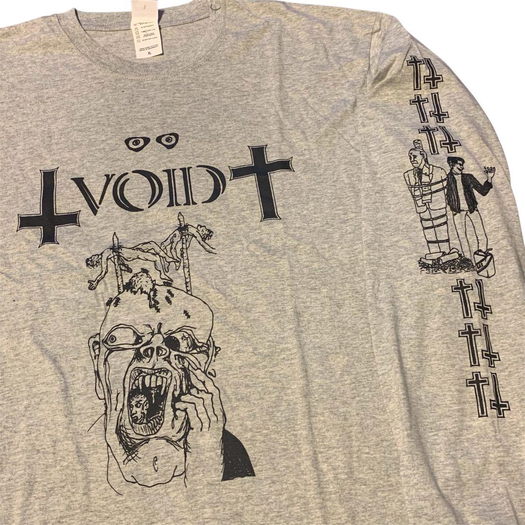 VOID 長袖Tシャツ Dischord Records XL DCハードコア