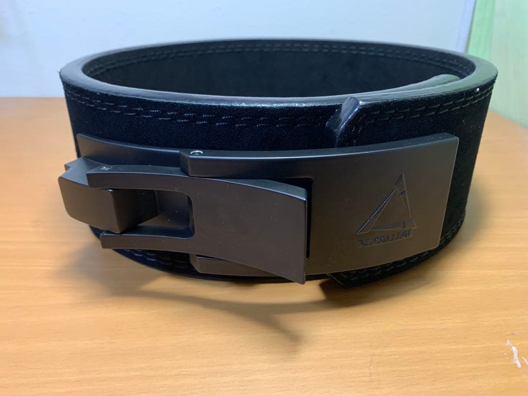 P.L.COLLEGE トレーニングパワーベルト 黒