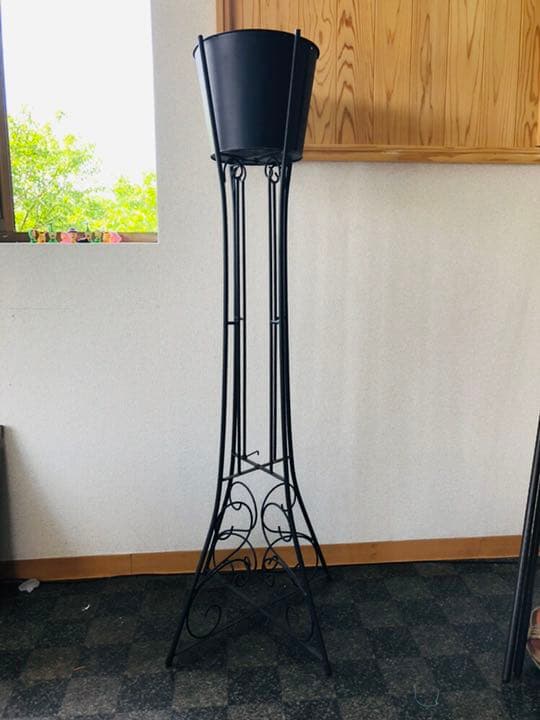 フラワースタンド  サルサ120cm ブラック