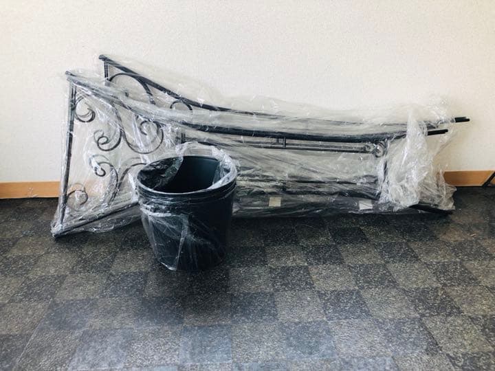 フラワースタンド  サルサ120cm ブラック