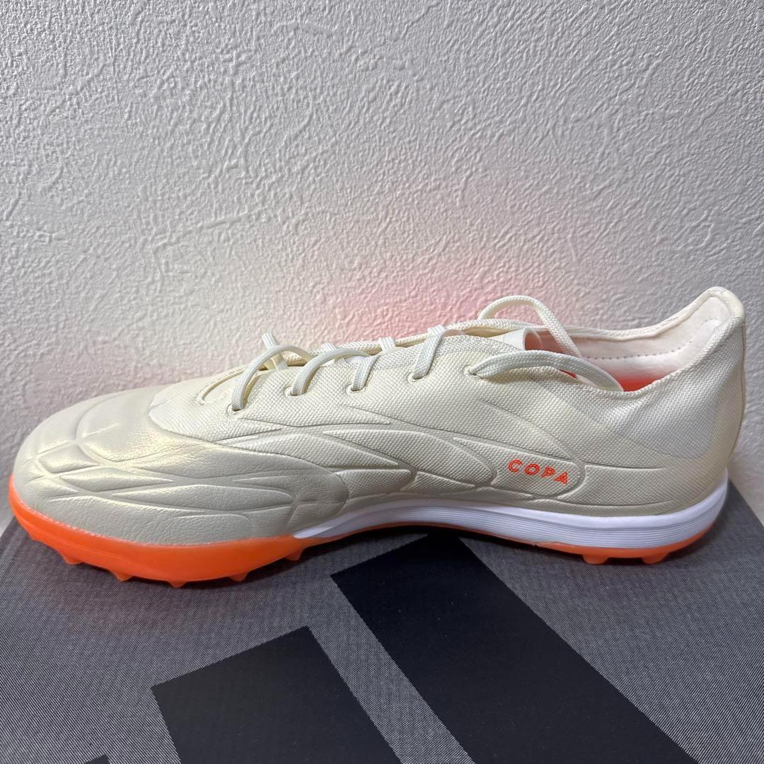 adidasアディダス　コパピュア　サッカー　トレシュー　白オレンジ27cm新品