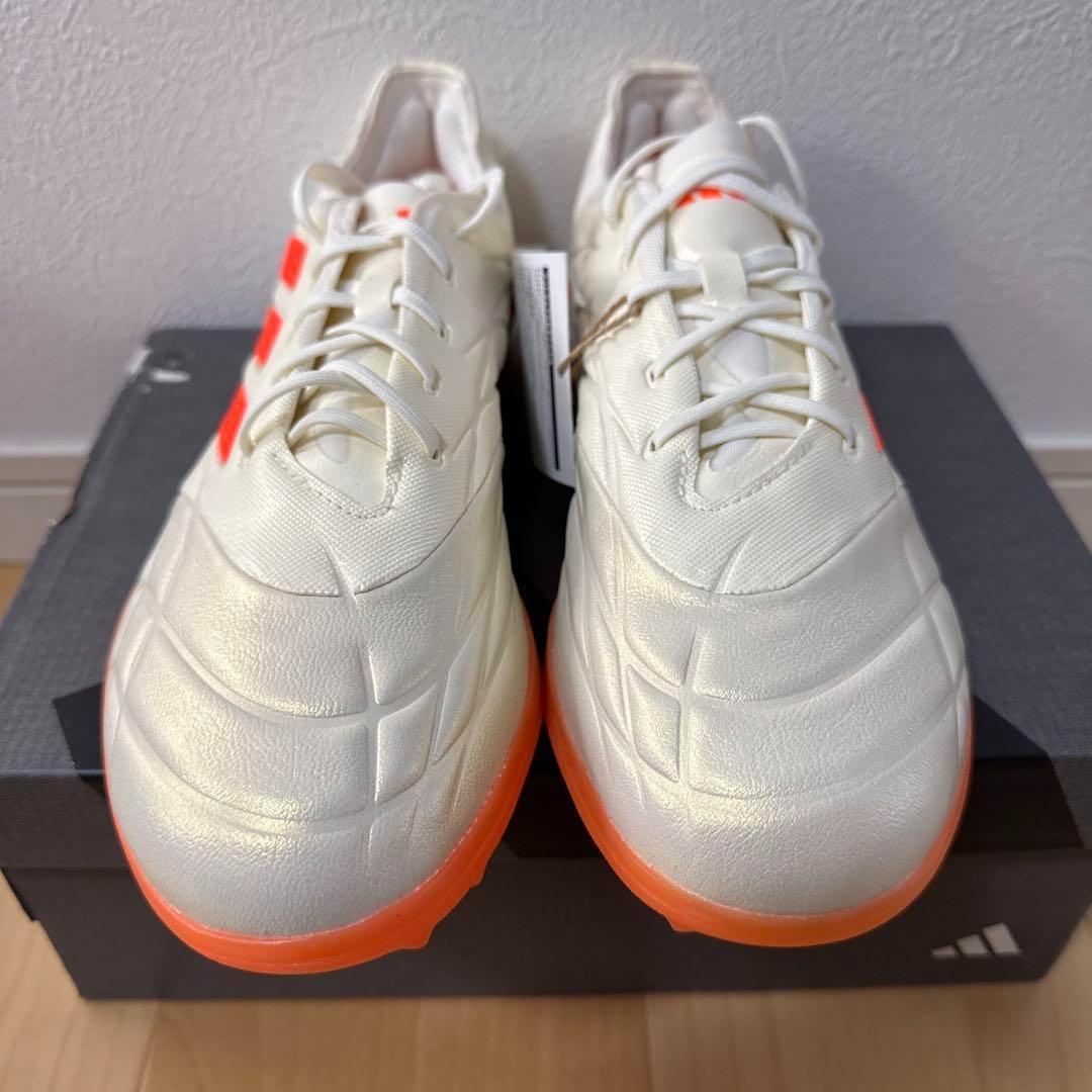 adidasアディダス　コパピュア　サッカー　トレシュー　白オレンジ27cm新品