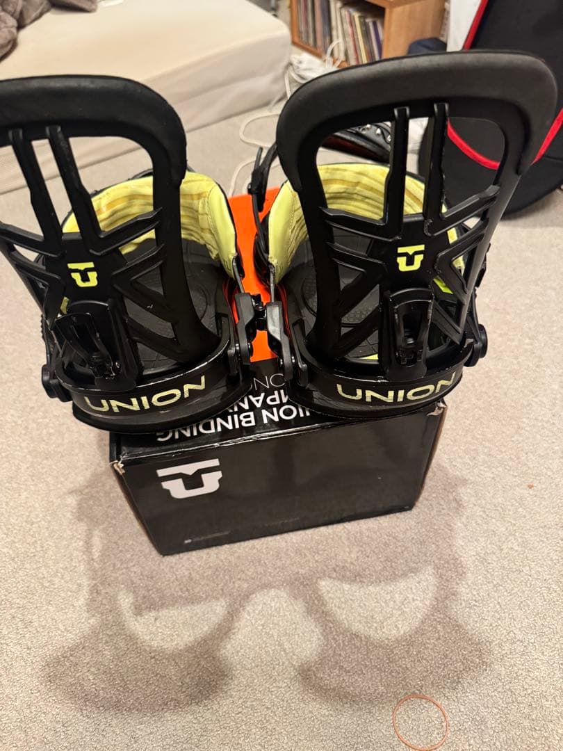 UNION コンタクトPROビンディング XL ブラック/ライム