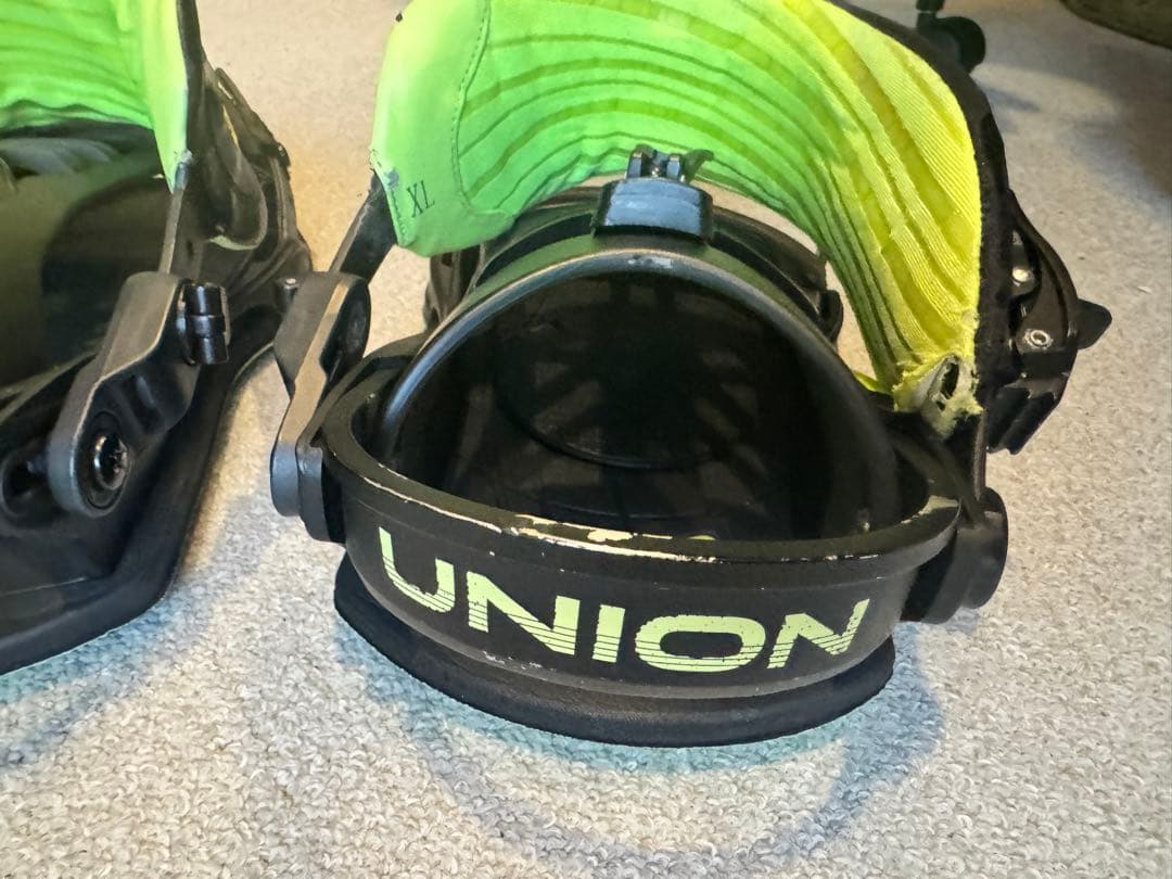 UNION コンタクトPROビンディング XL ブラック/ライム