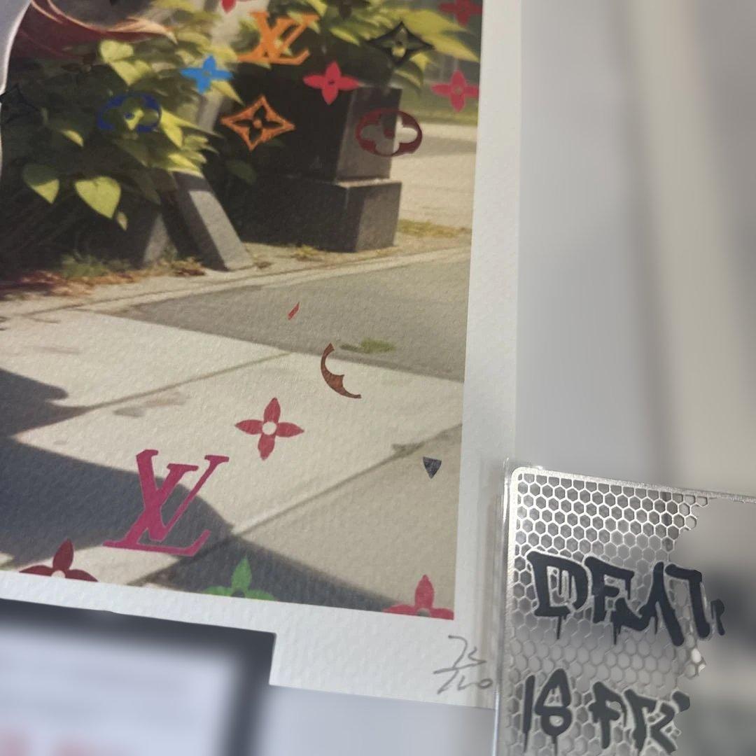 DEATH NYC 現代アートポスター　世界100枚限定