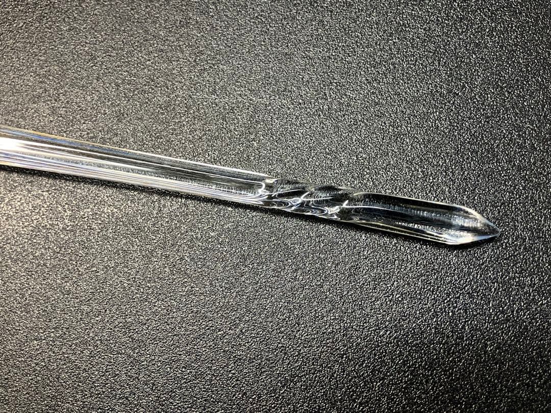 哲磋工房　ガラスペン　青色