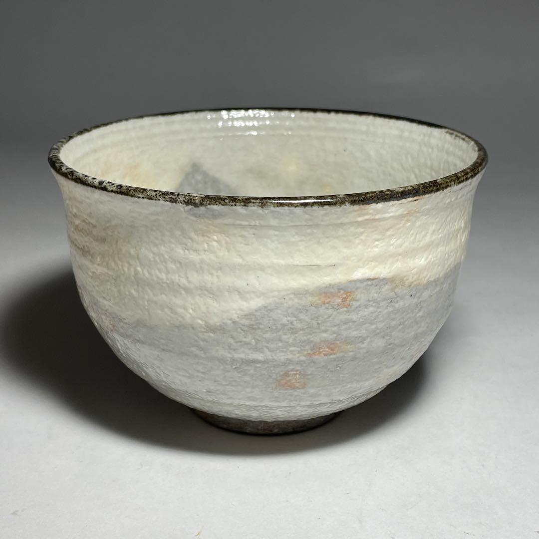 ◆藤茶碗 名家【浅見与し三】作 共箱 京焼 茶道具◆