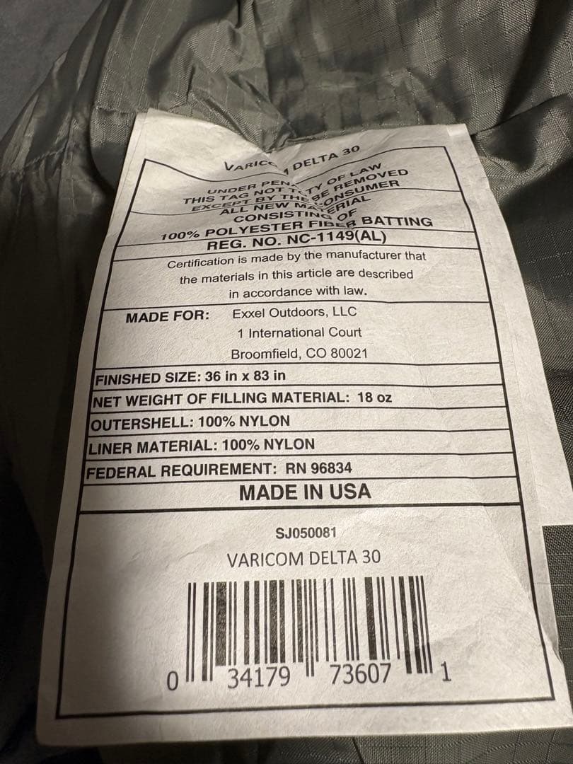 KELTY 米軍テント シュラフ セット USA製 軍幕