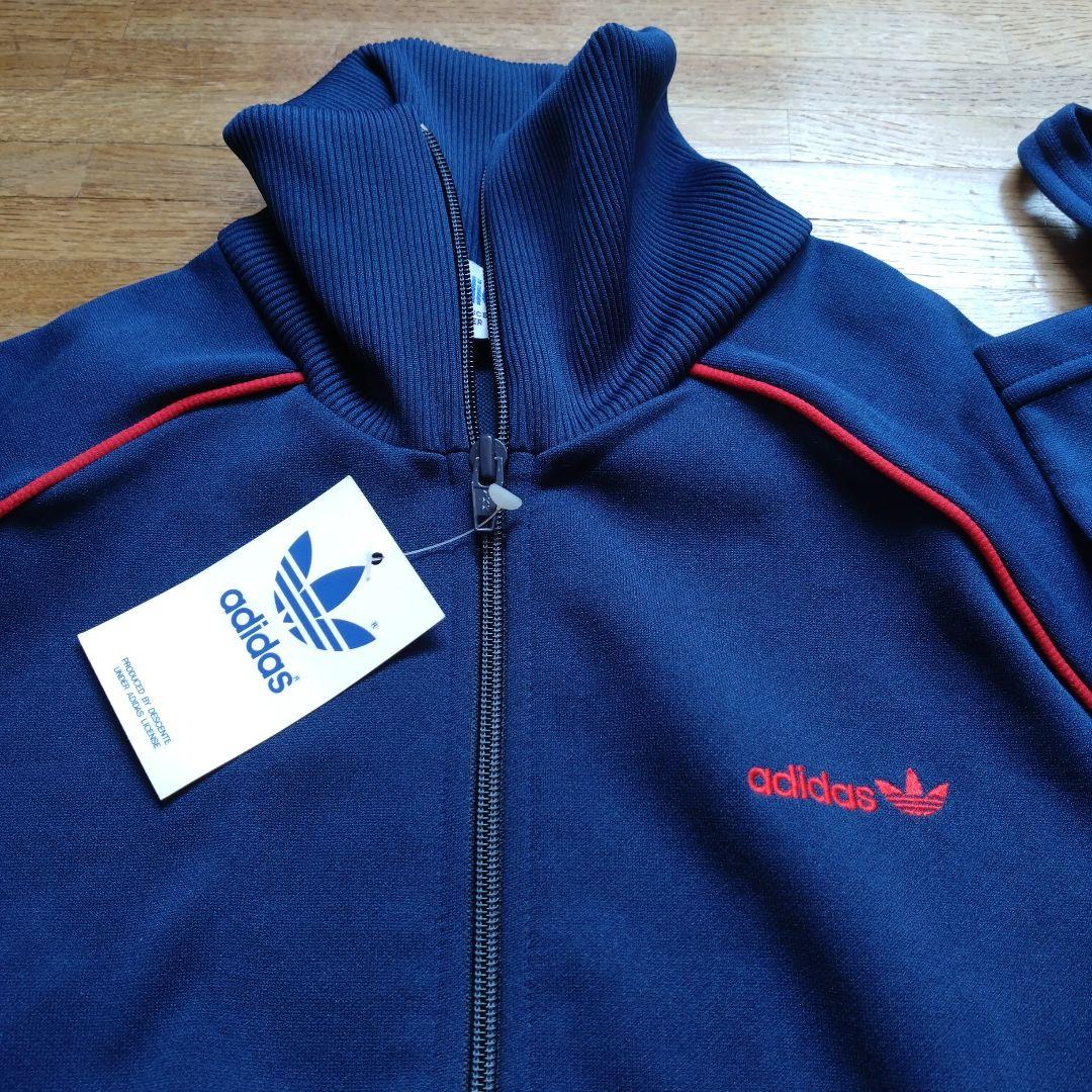 デッドストック オールドアディダス 上下セット 80sデサント (オリジナルス)