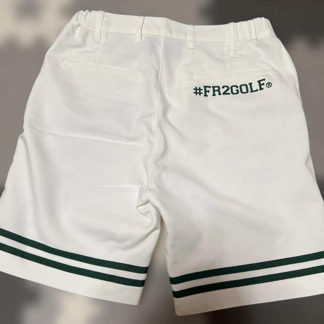 FR2GOLF ストライプ ホワイトパンツ